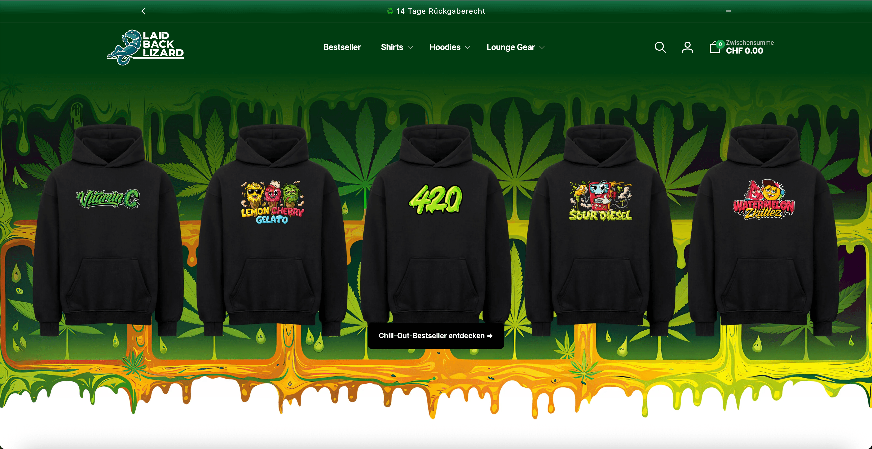 Laidback-Lizard Website Example